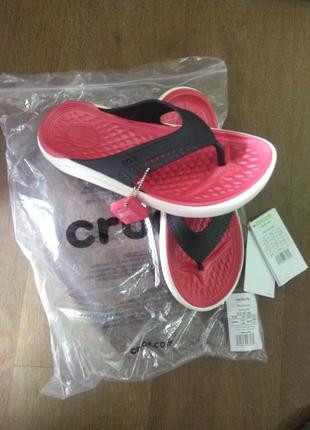 Crocs literide flip - чоловічі в'єтнамки5 фото