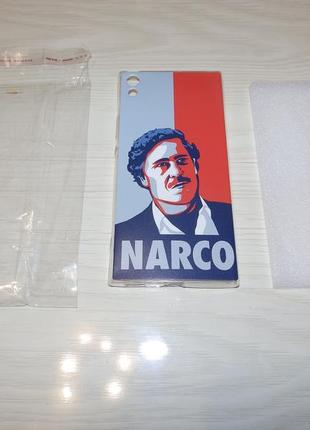 Чохол для sony xperia xa1 ultra print пабло ескобар pablo escobar narco