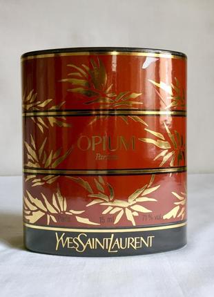 Ysl yves saint laurent opium parfum духи винтаж1 фото