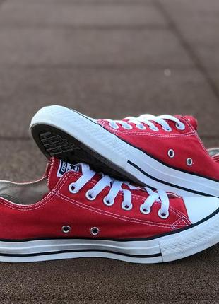 Кеди converse chuck taylor all star red унісекс