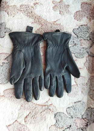 Шкіряні м'які рукавички2 фото