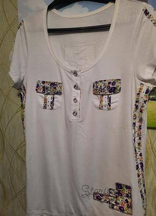 Футболка белая