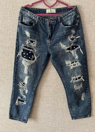 Джинсы,рваные джинсы5 фото