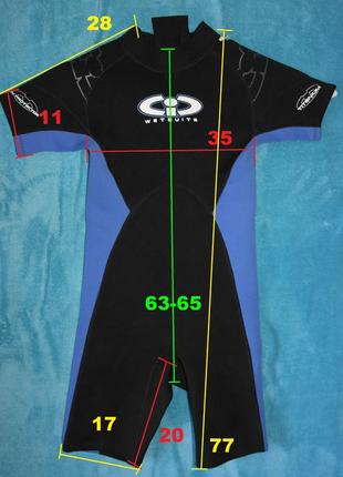 Гідрокостюм неопрен wetsuits twf international ltd купальний костюм для плавання6 фото