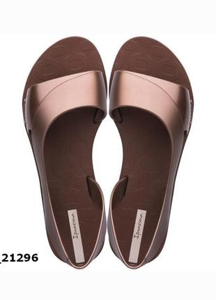 Сандали женские ипанема  (ipanema) модель 26477 цвет- бронза