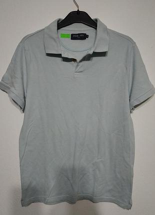 Акция 🔥1+1=3  3=4🔥 s 46 в порядке нов pier one футболка поло голубая zxc cvb