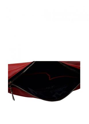 Женская красная сумка3 фото