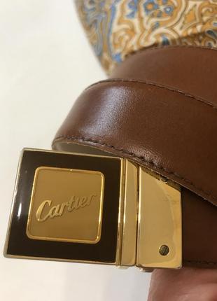 Двосторонній пояс ремінь cartier5 фото