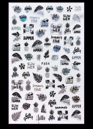 3 д наклейки для нігтів манікюру дизайну 3 d наклейки для нігтів манікюру