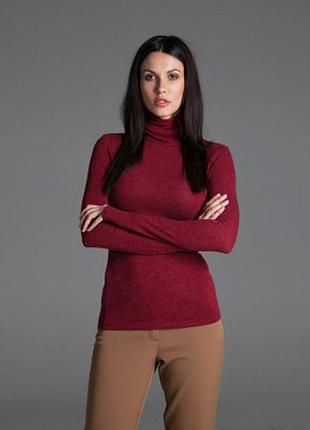 Гольф бордовий