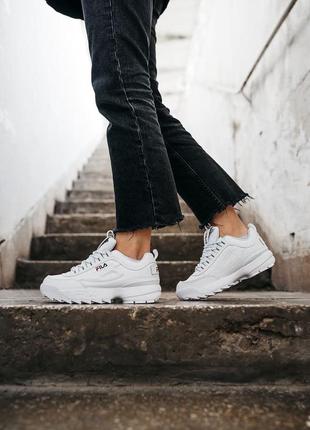 Мужские кроссовки fila disruptor 2 white