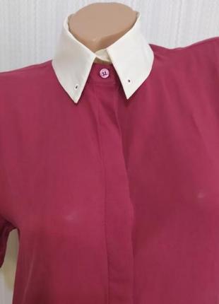 Блуза рубашка &other stories со съёмным воротником1 фото