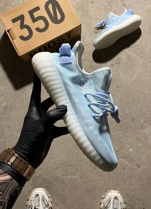 🔥 кросівки  adidas yeezy boost 350 mono ice.