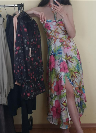 Красиве літнє плаття в квітковий принт3 фото