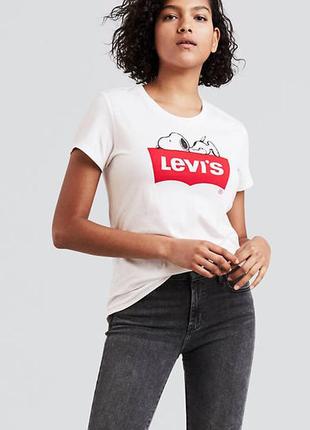 Футболка levi's x peanuts limited edition оригінал р. xs