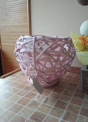 Плетеные кашпо из лозы