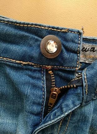 ❤️короткие джинсовые шорты miss swan classic jeans шорты джинсовые  женские8 фото