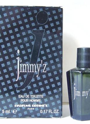 Миниатюра - jimmy'z parfums regine - edt - 5 мл оригинал. винтаж.