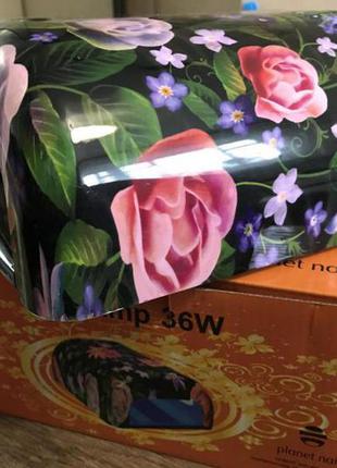 Uv лампа для гелевого нарощування 36w - розпис