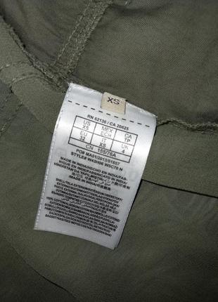 Фирменная стильная  котоновая кэжуал рубашка с шифоновой спинкой 🍀4 фото
