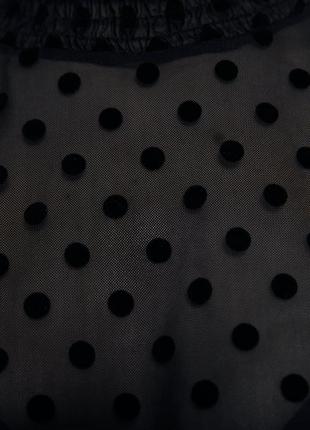 Женская блуза из полупрозрачной ткани зара5 фото