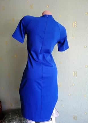 Сукня кольору електрик. яскраве плаття top secret. синя сукня3 фото