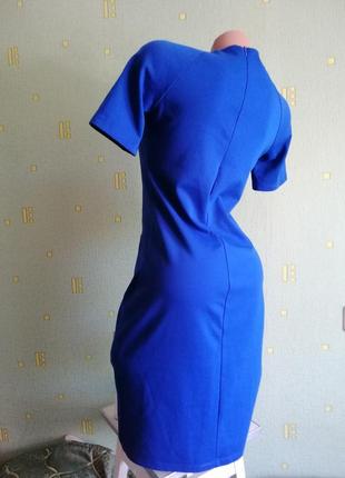 Сукня кольору електрик. яркое платье top secret. синя сукня5 фото