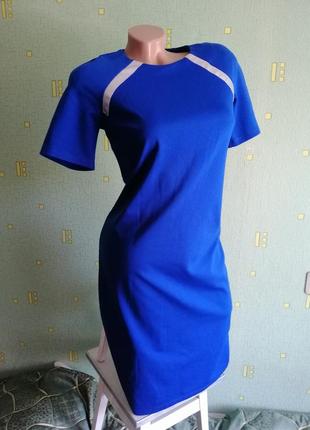 Сукня кольору електрик. яркое платье top secret. синя сукня8 фото