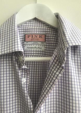 Мужская рубашка pink p.16, 36 1/2 100%cotton