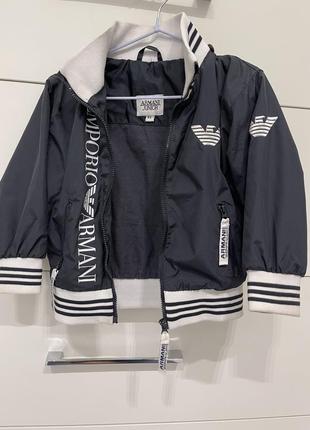 Куртка вітровка armani
