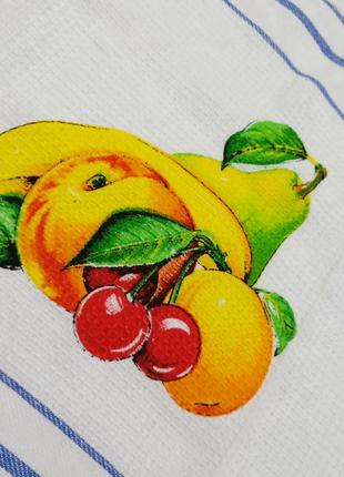 Вафельное подотенце с фруктами7 фото