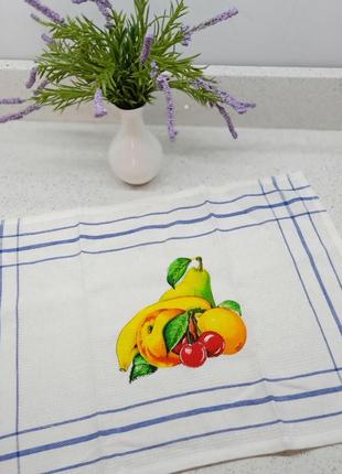 Вафельное подотенце с фруктами6 фото