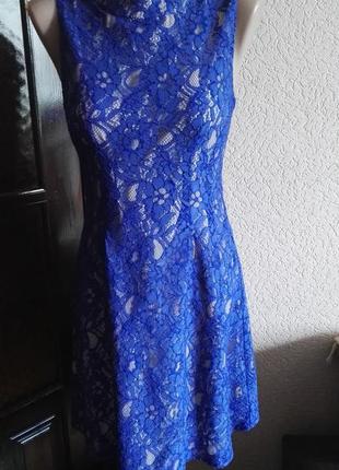 Сукня жіноча літній міні з мережива,розмір євро 8(34) 40-42 розмір від oasis