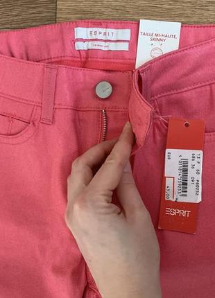 Яркие джинсы скини esprit с напылением3 фото