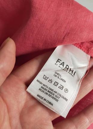 Льняная блуза nicole farhi
дорогой бренд4 фото