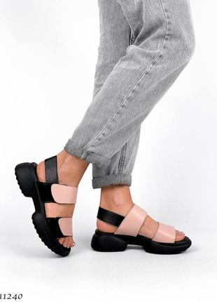 Босоніжки, сандалі натуральна шкіра