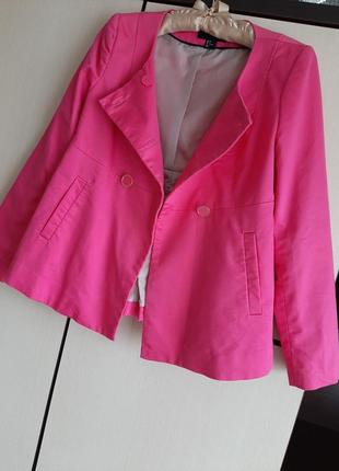Розовый пиджак h&m5 фото