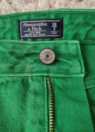 Продам крутую джинсовую юбку abercrombie & fitch женская9 фото