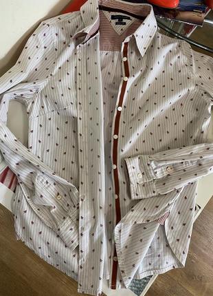 Рубашка tommy hilfiger s блуза 9