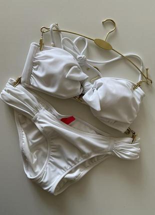 Купальник victoria’s secret бандо белый оригинал
