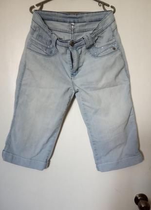 Жіночі шорти/бриджі/світлі/блакитні/джинсові