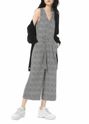 Michael kors printed d-ring jumpsuit комбинезон оригинал l