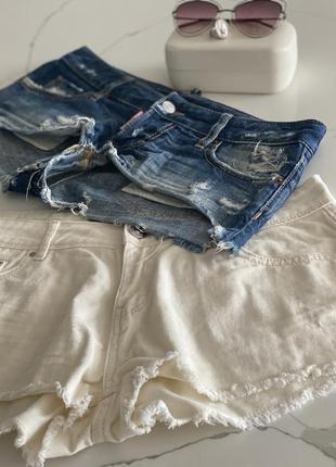 Коротенькі джинсові шорти3 фото