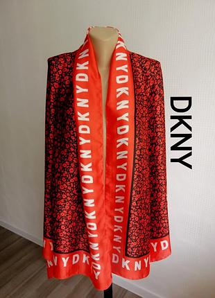 Шарф палантин платок dkny, оригинал,номер rn 98072, размер 175/90 см