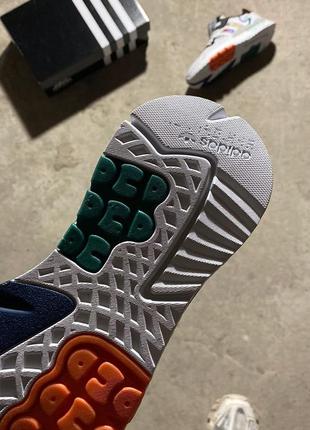 Adidas nite jogger🆕чоловічі різнокольорові дихаючі кросівки адідас 🆕літні кросівки7 фото