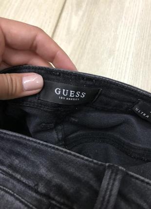 Чёрные джинсы guess оригинал4 фото