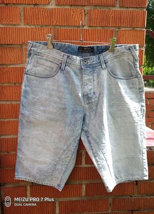 Стильні джинсові стрейчеві шорти angelo litrico urbndist