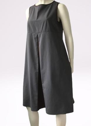 Сукня вільного крою з коричневою вставкою бренду 1 et 1 font 3, франція, оригінал3 фото