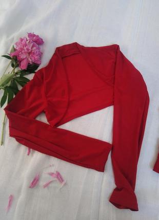 Платье вечернее короткое красное + болеро8 фото