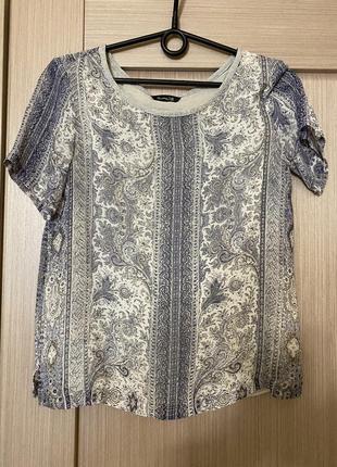 Шовкова футболка massimo dutti